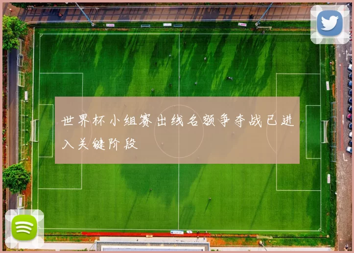 世界杯小组赛出线名额争夺战已进入关键阶段